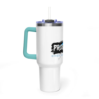 Progress Over Perfection 40oz Vacuum Tumbler