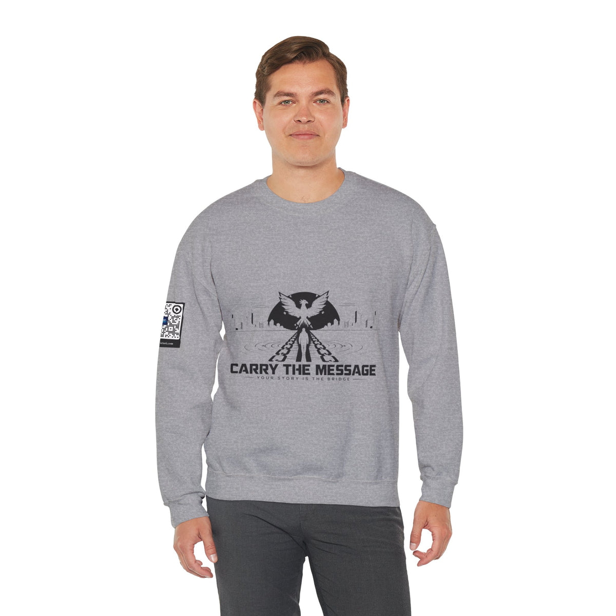 Carry The Message- Crewneck Sweatshirt