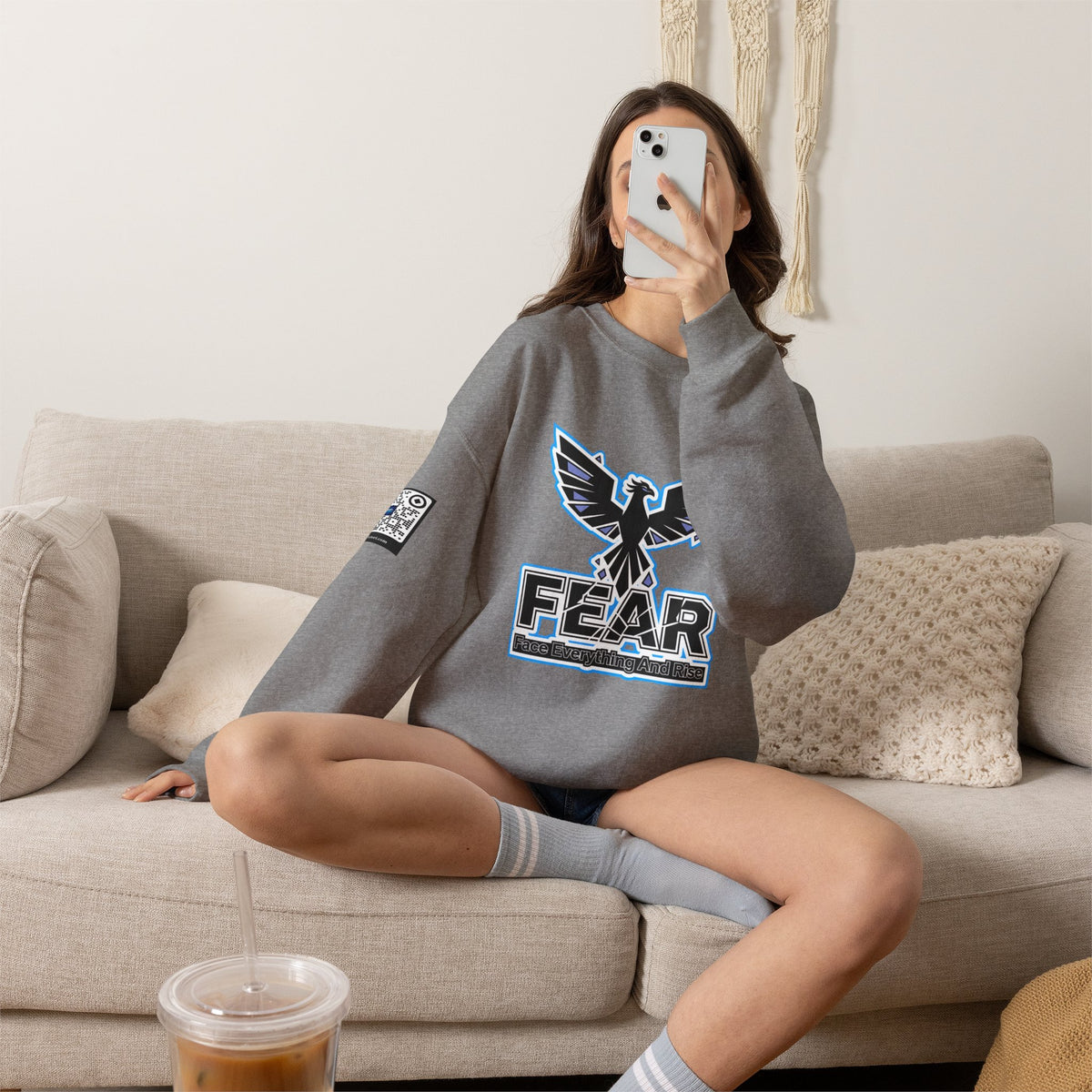 F.E.A.R. (Face Everything And Rise)- Crewneck Sweatshirt