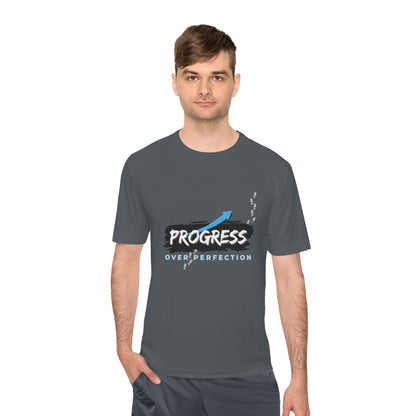 Progress Over Perfection - Moisture Wicking T-Shirt