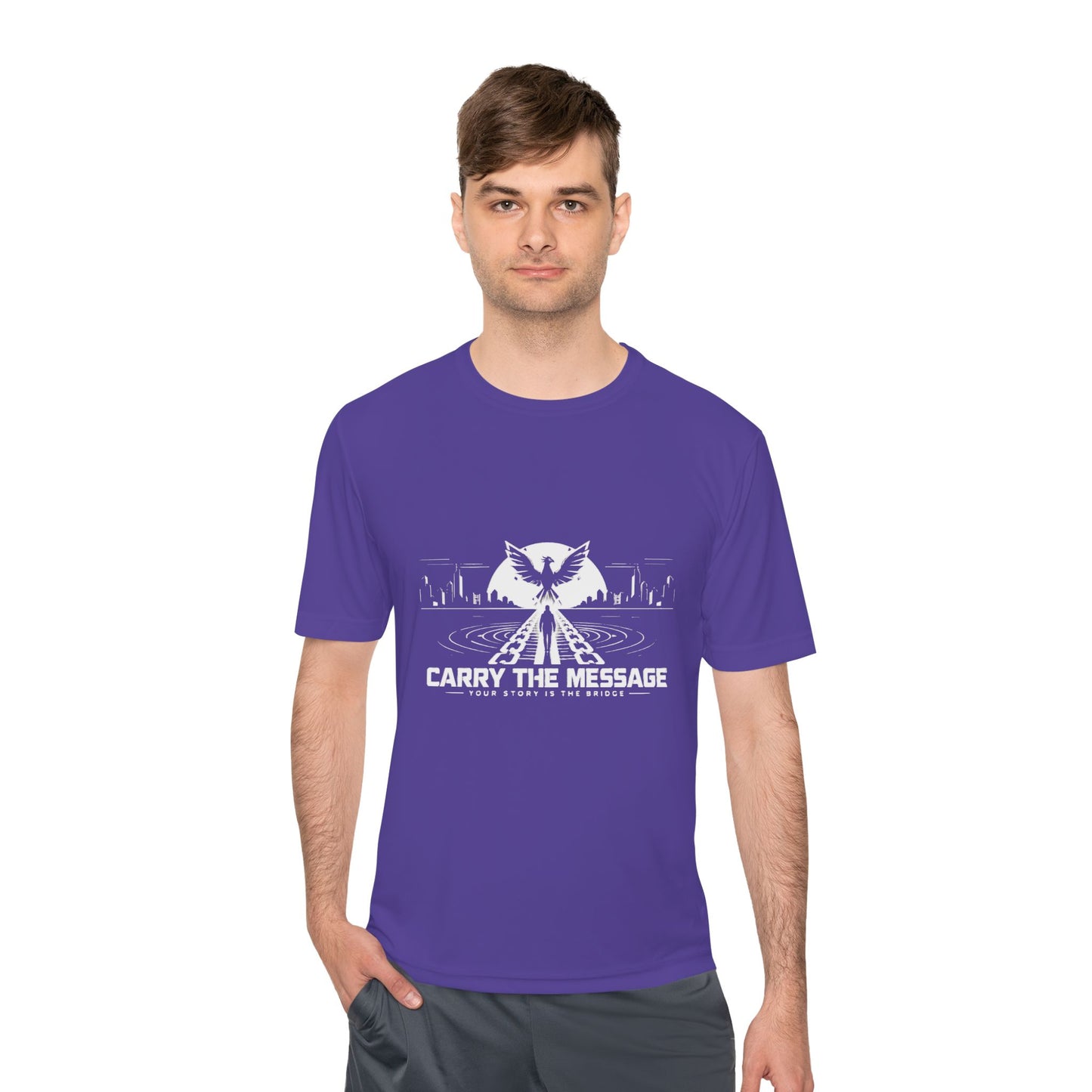 Carry the Message - Moisture Wicking T-Shirt