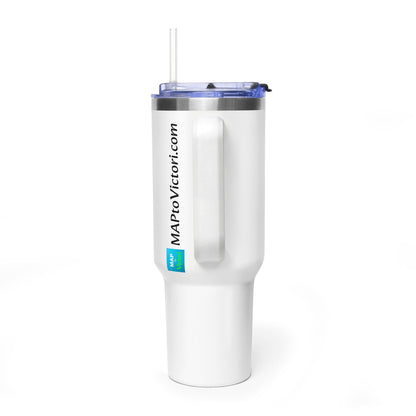 Progress Over Perfection 40oz Vacuum Tumbler