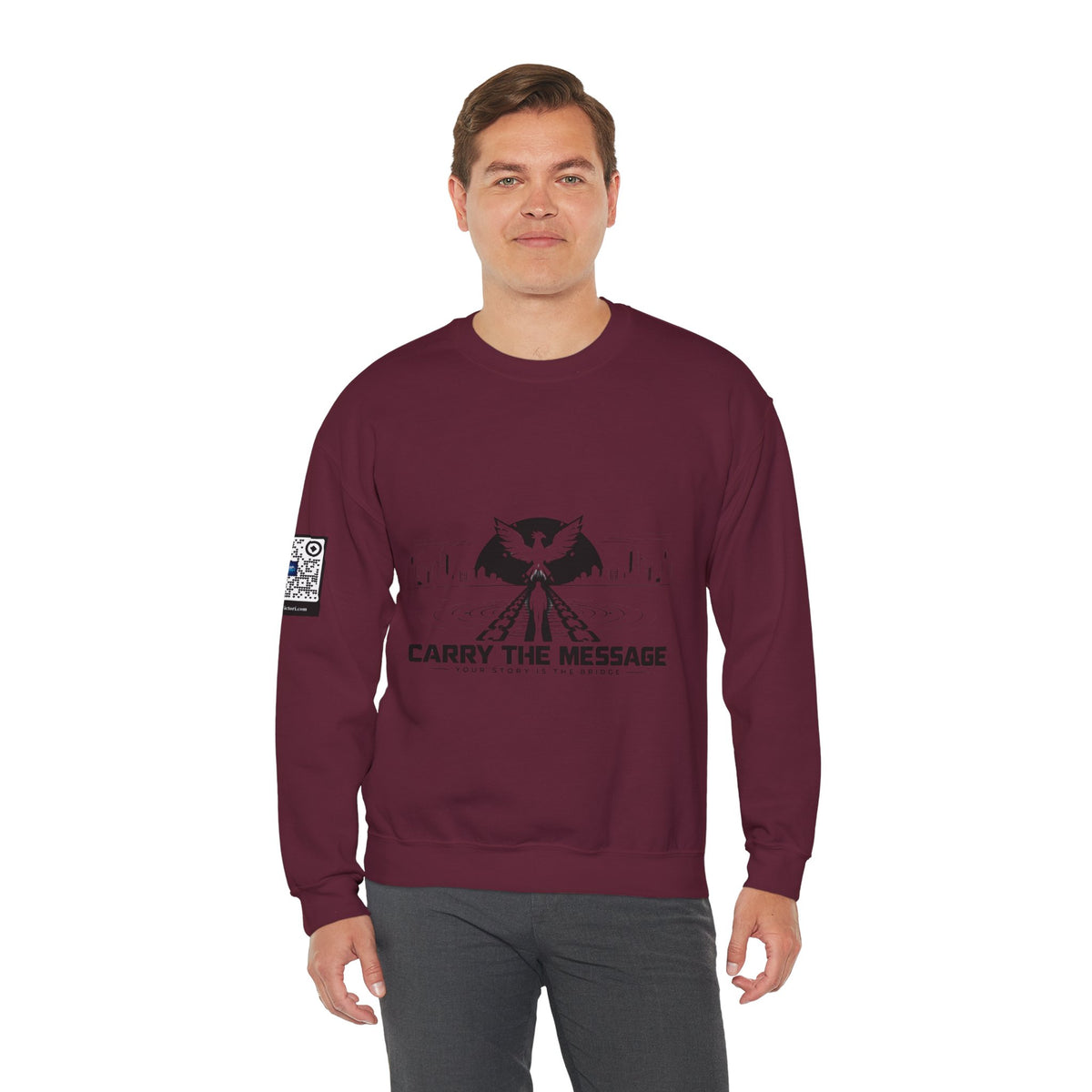 Carry The Message- Crewneck Sweatshirt