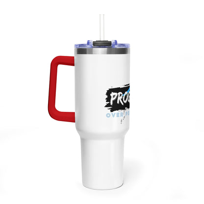 Progress Over Perfection 40oz Vacuum Tumbler
