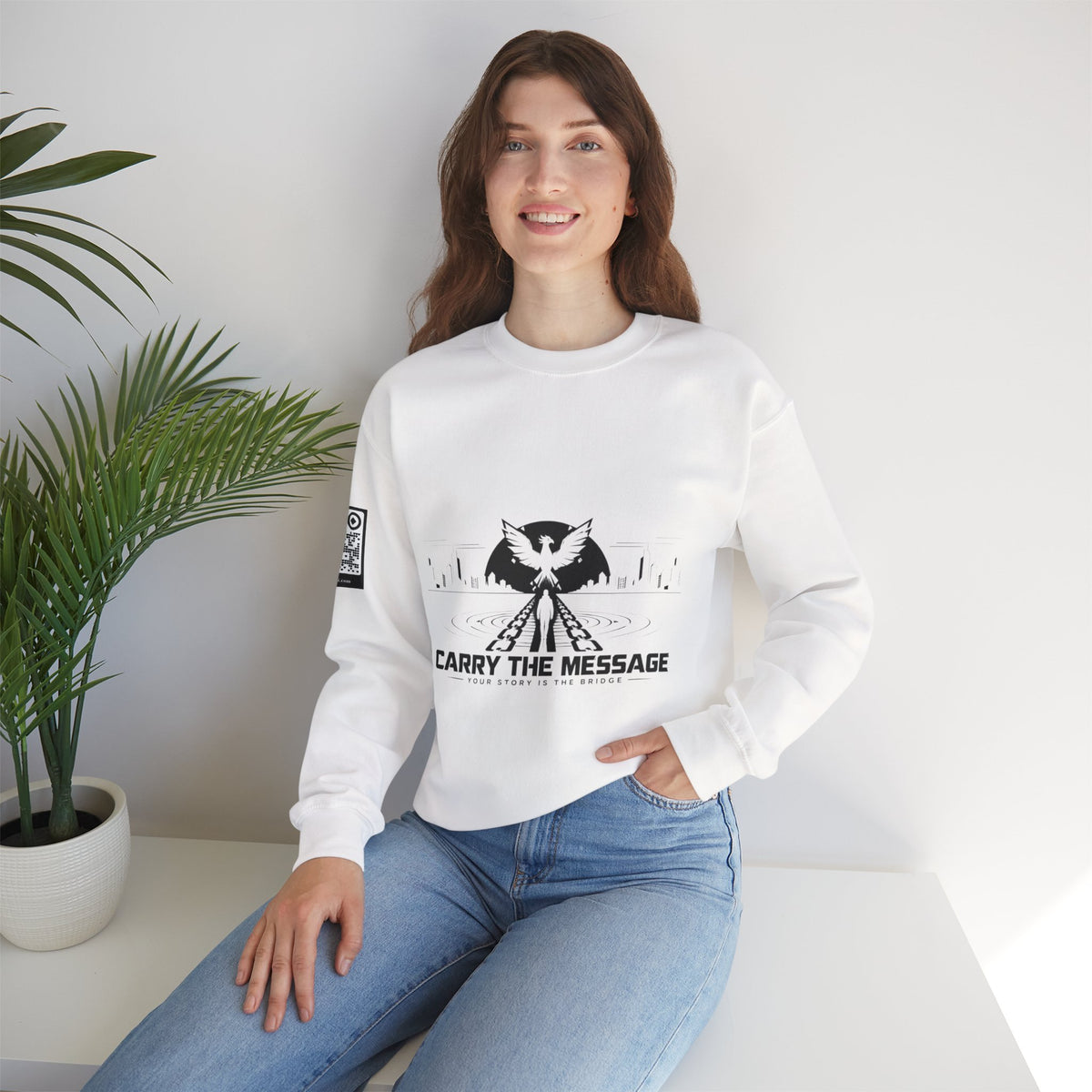 Carry The Message- Crewneck Sweatshirt