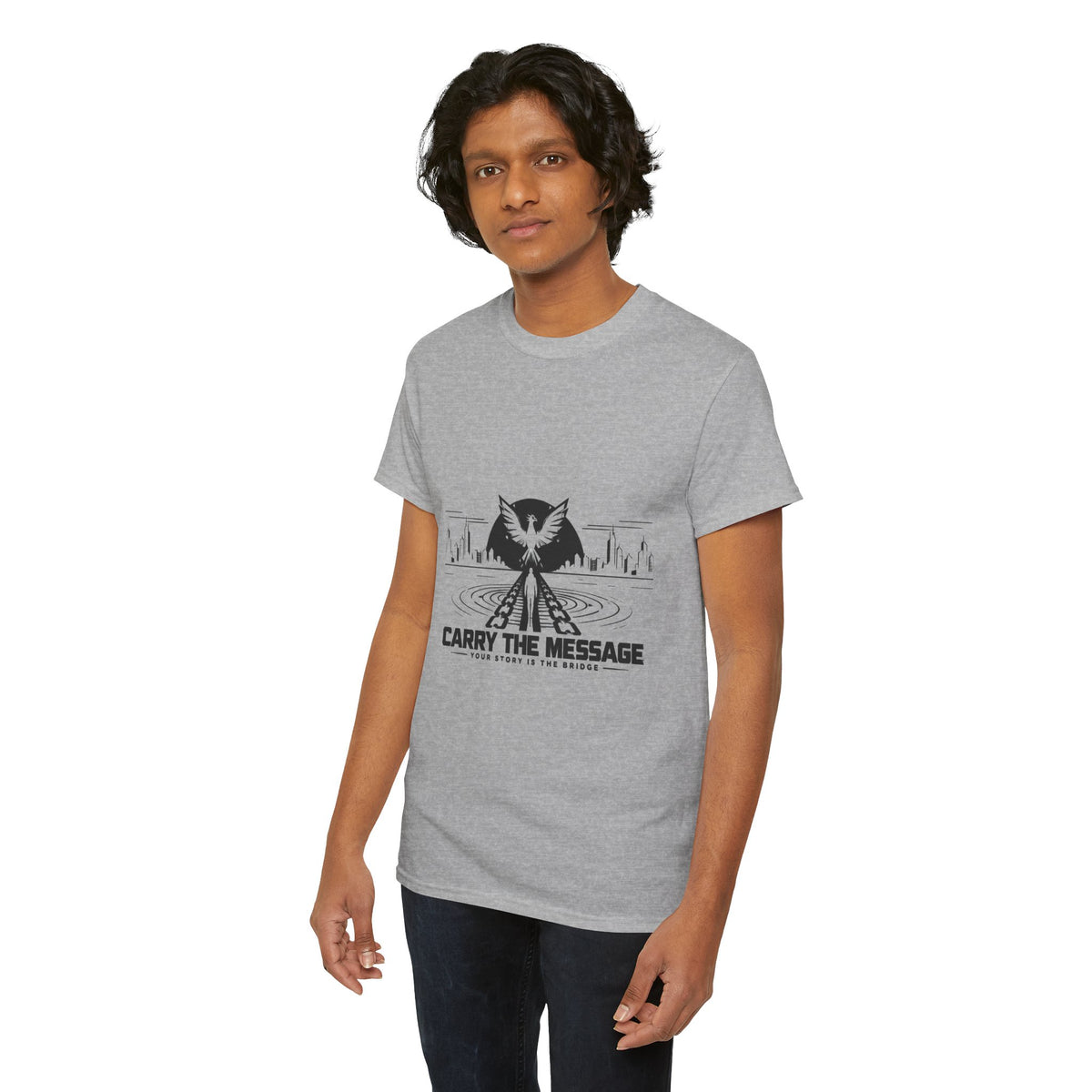 Carry The Message - Cotton T-Shirt