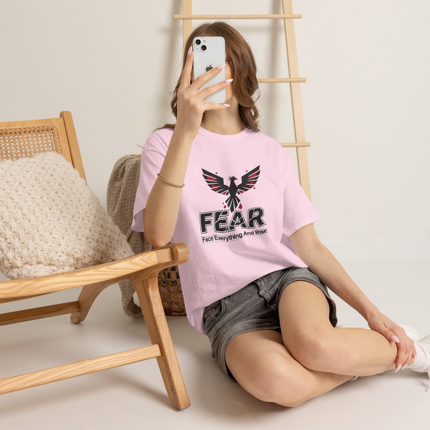 FEAR (Face Everything and Rise) - Cotton T-Shirt