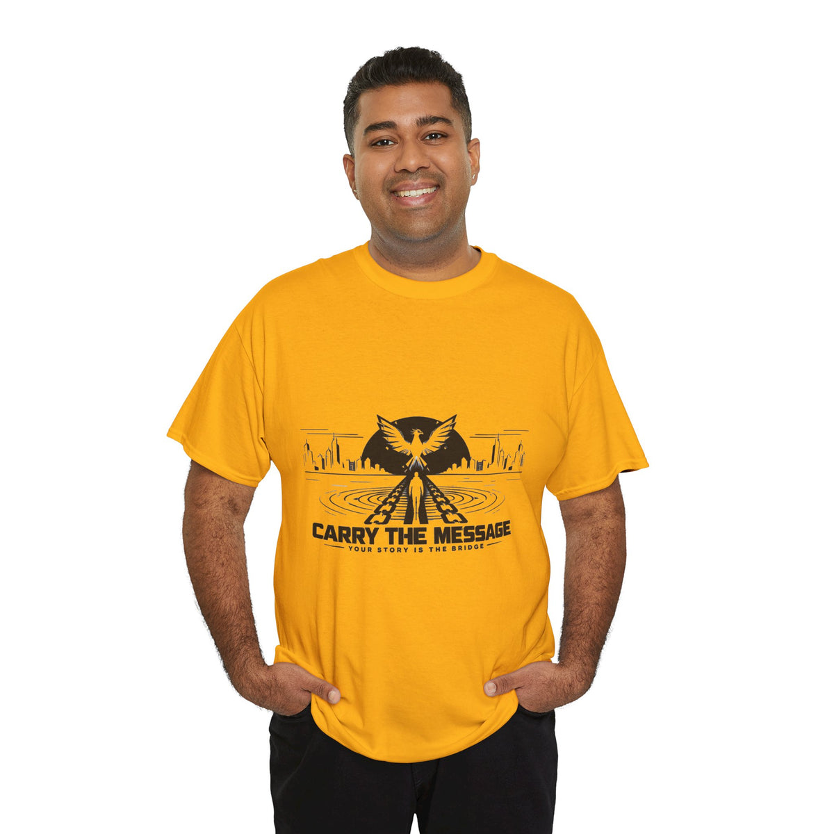 Carry The Message - Cotton T-Shirt