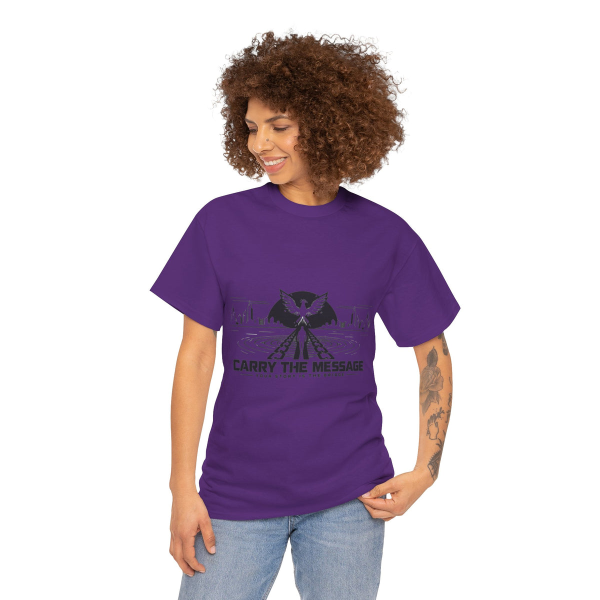 Carry The Message - Cotton T-Shirt