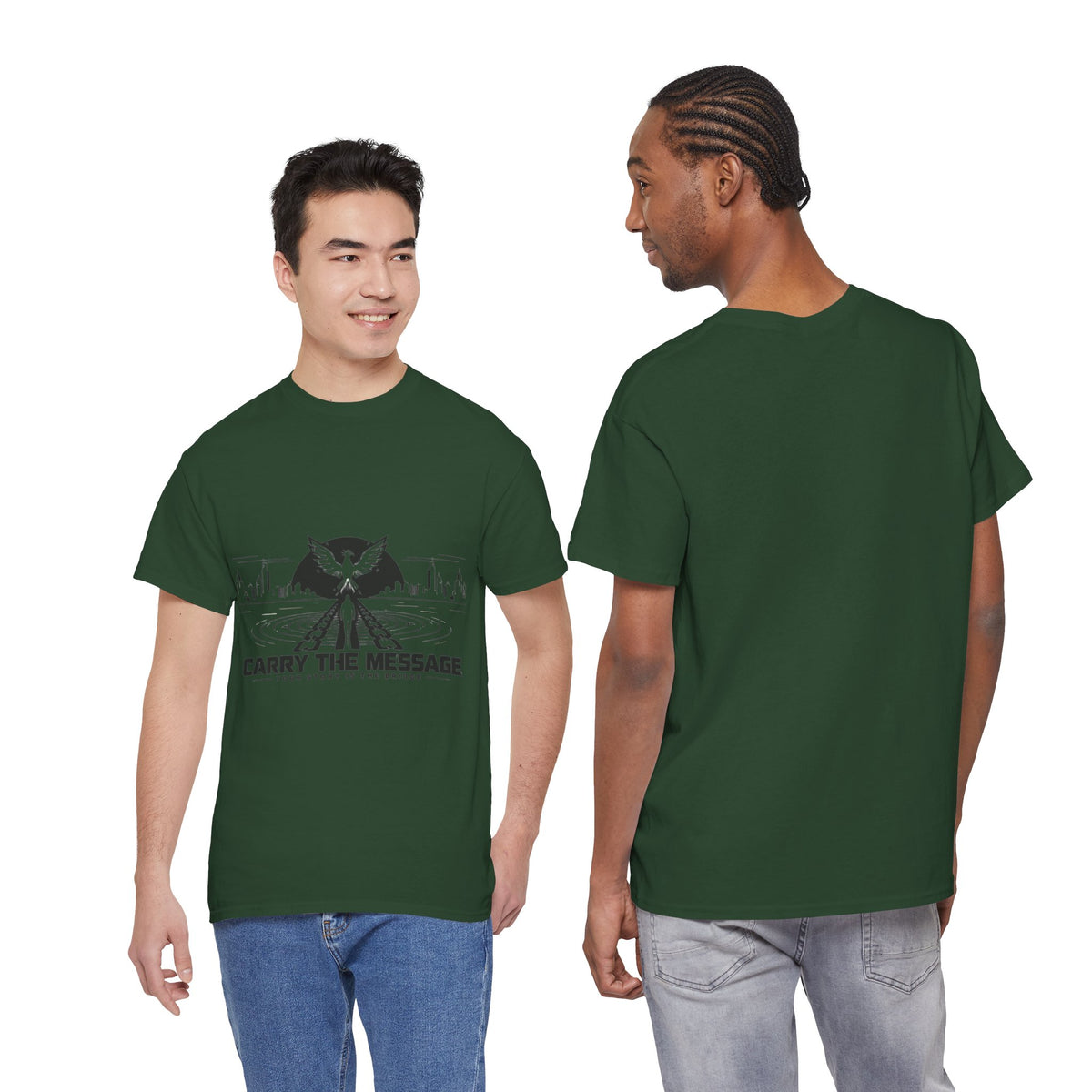 Carry The Message - Cotton T-Shirt