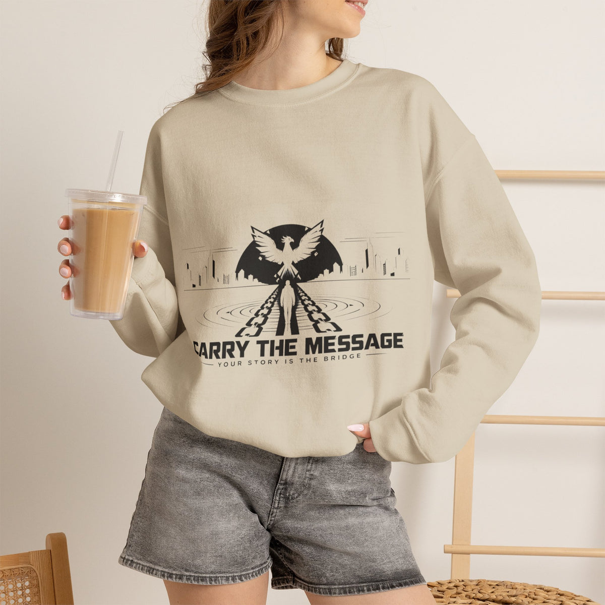 Carry The Message- Crewneck Sweatshirt