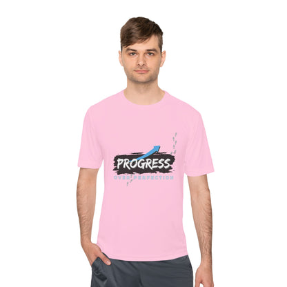 Progress Over Perfection - Moisture Wicking T-Shirt