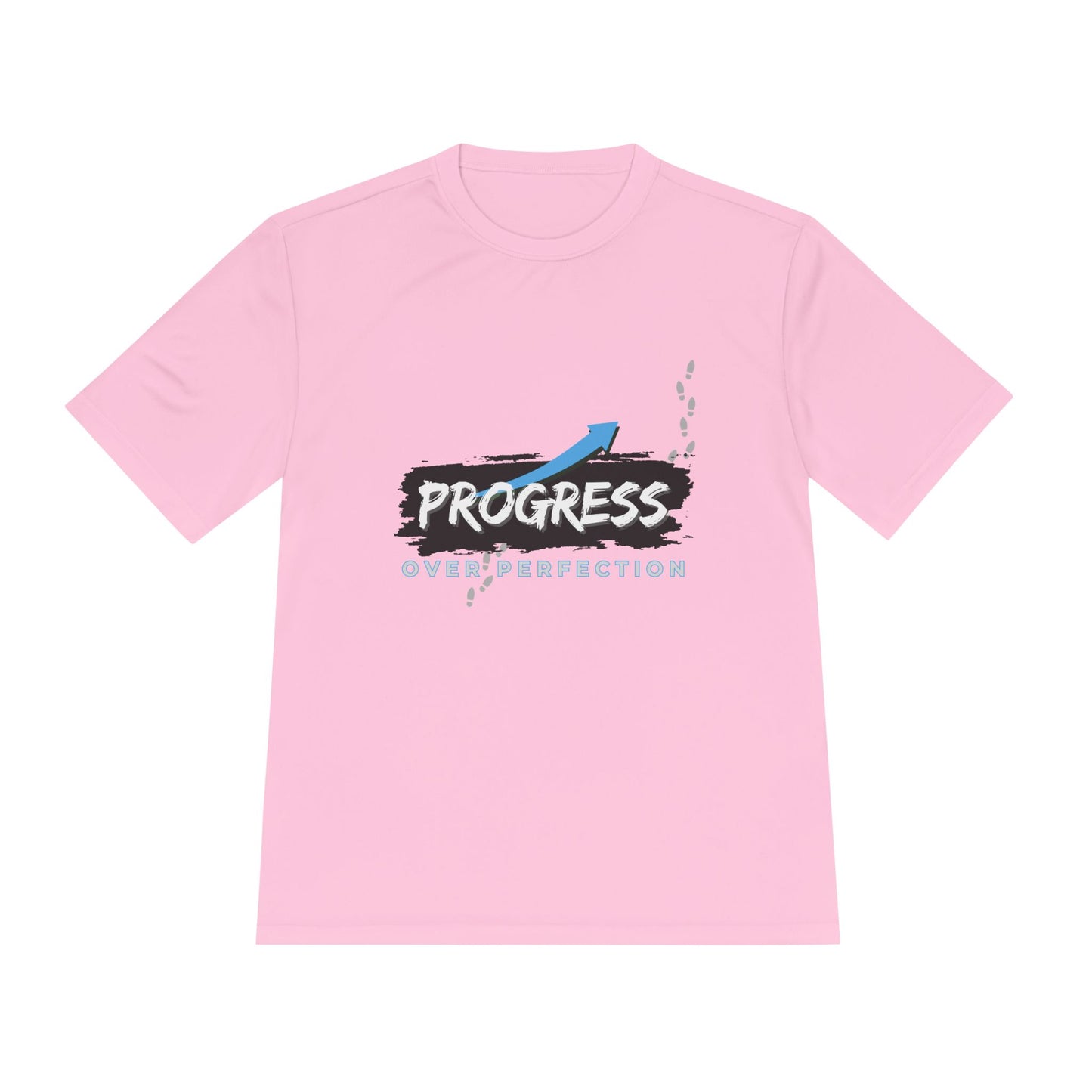 Progress Over Perfection - Moisture Wicking T-Shirt