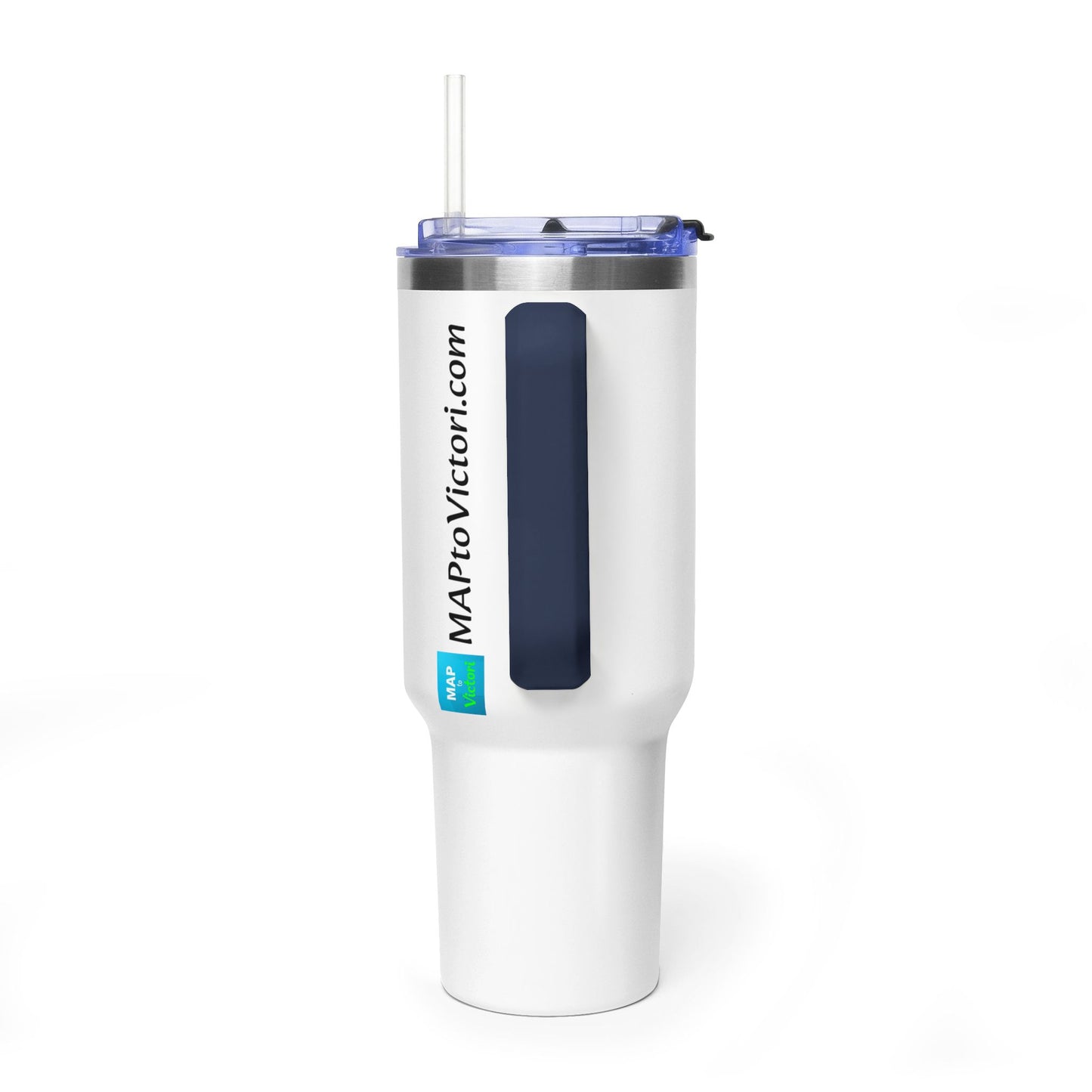 Progress Over Perfection 40oz Vacuum Tumbler