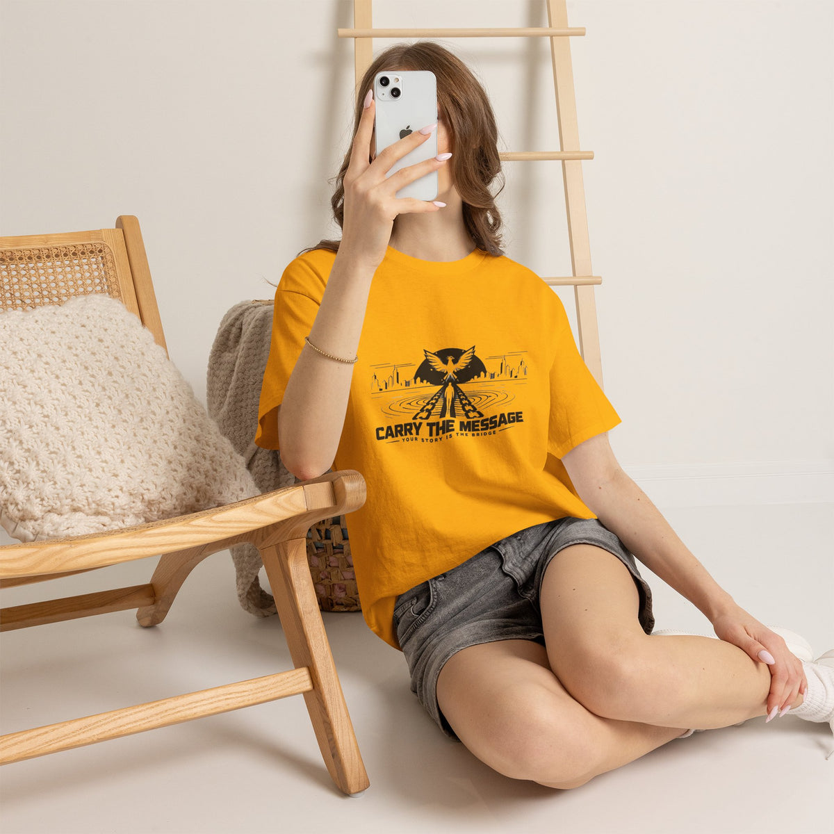 Carry The Message - Cotton T-Shirt