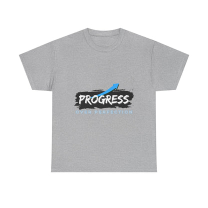 Progress Over Perfection - Cotton T-Shirt