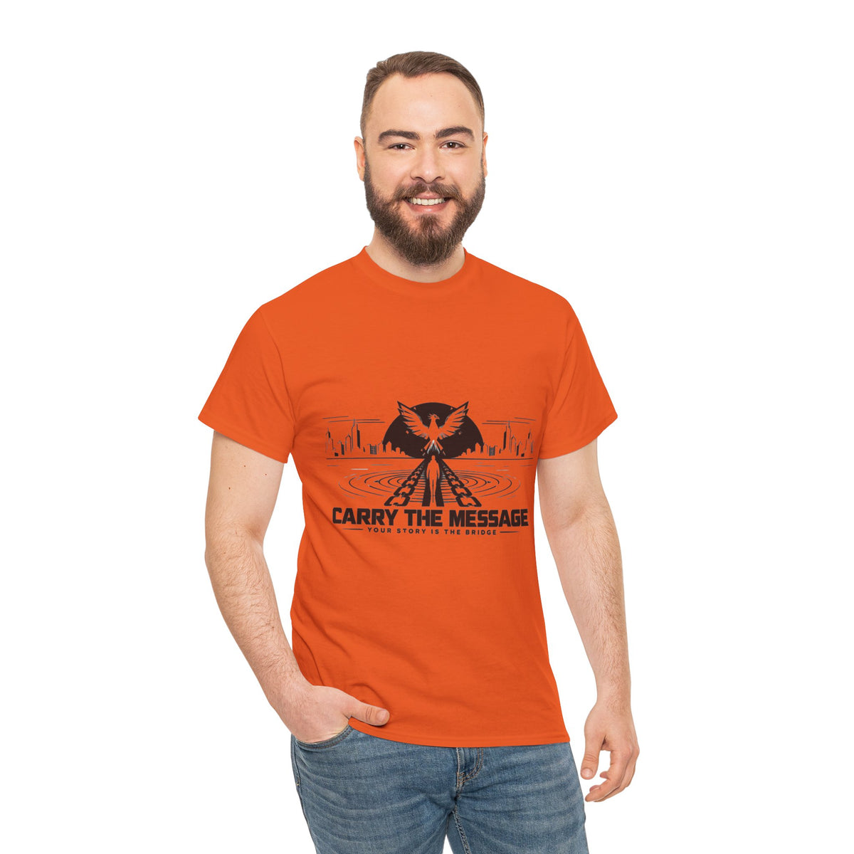 Carry The Message - Cotton T-Shirt