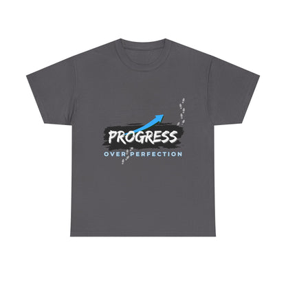Progress Over Perfection - Cotton T-Shirt