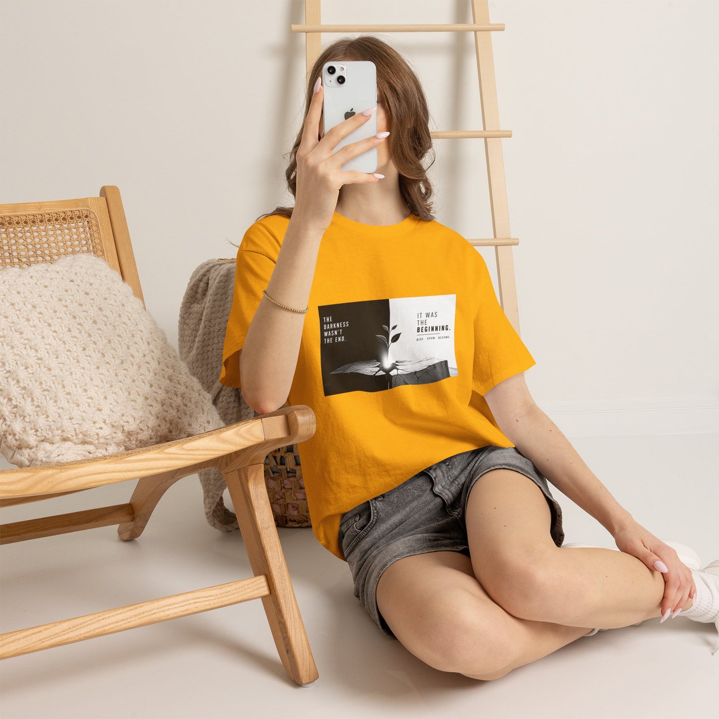 Just The Beginning - Cotton T-Shirt