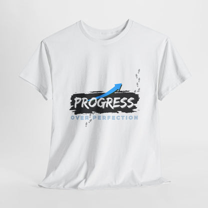 Progress Over Perfection - Cotton T-Shirt