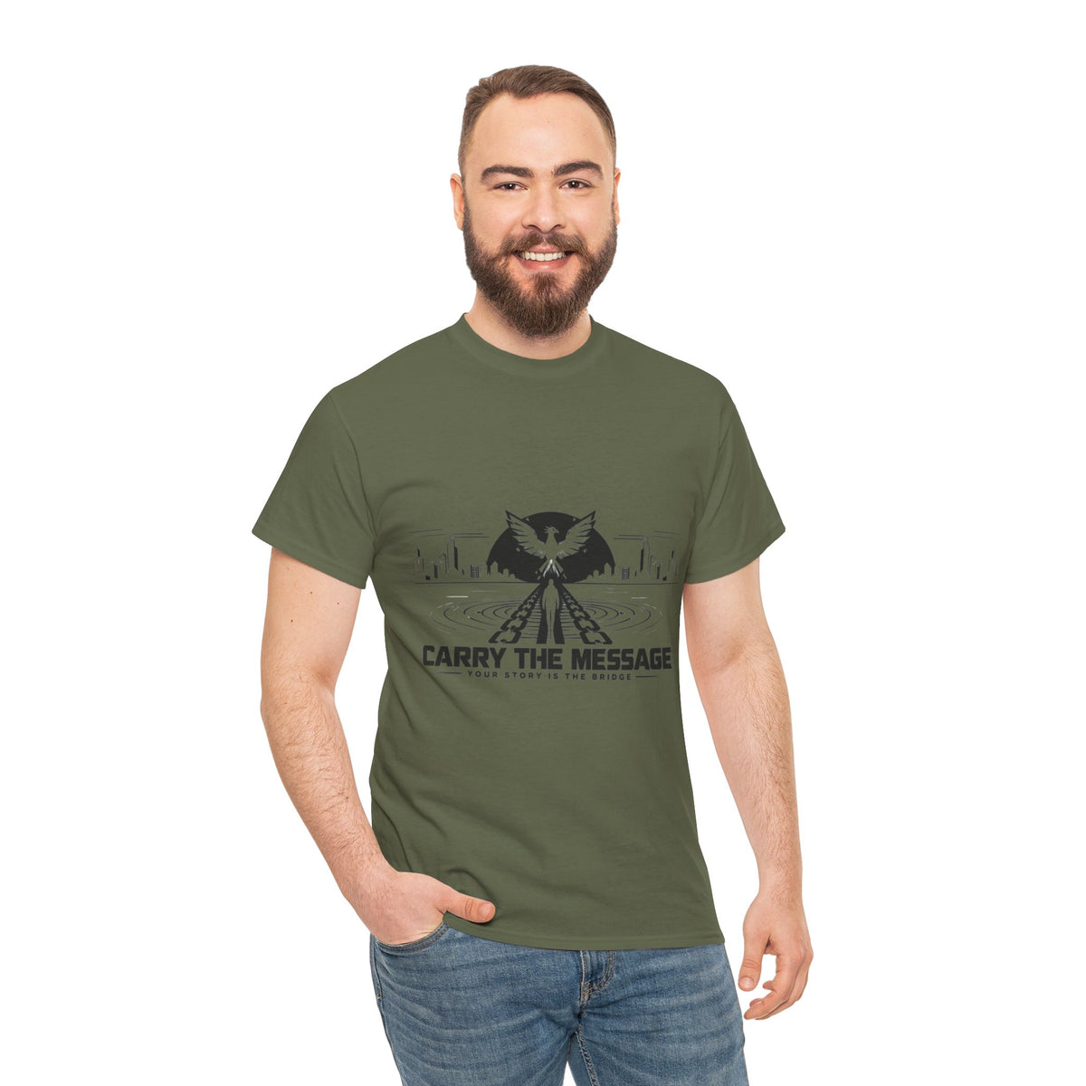 Carry The Message - Cotton T-Shirt