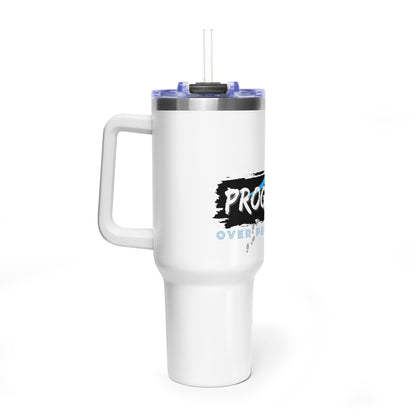 Progress Over Perfection 40oz Vacuum Tumbler