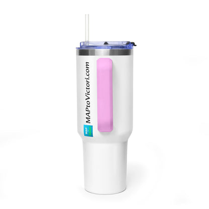 Progress Over Perfection 40oz Vacuum Tumbler