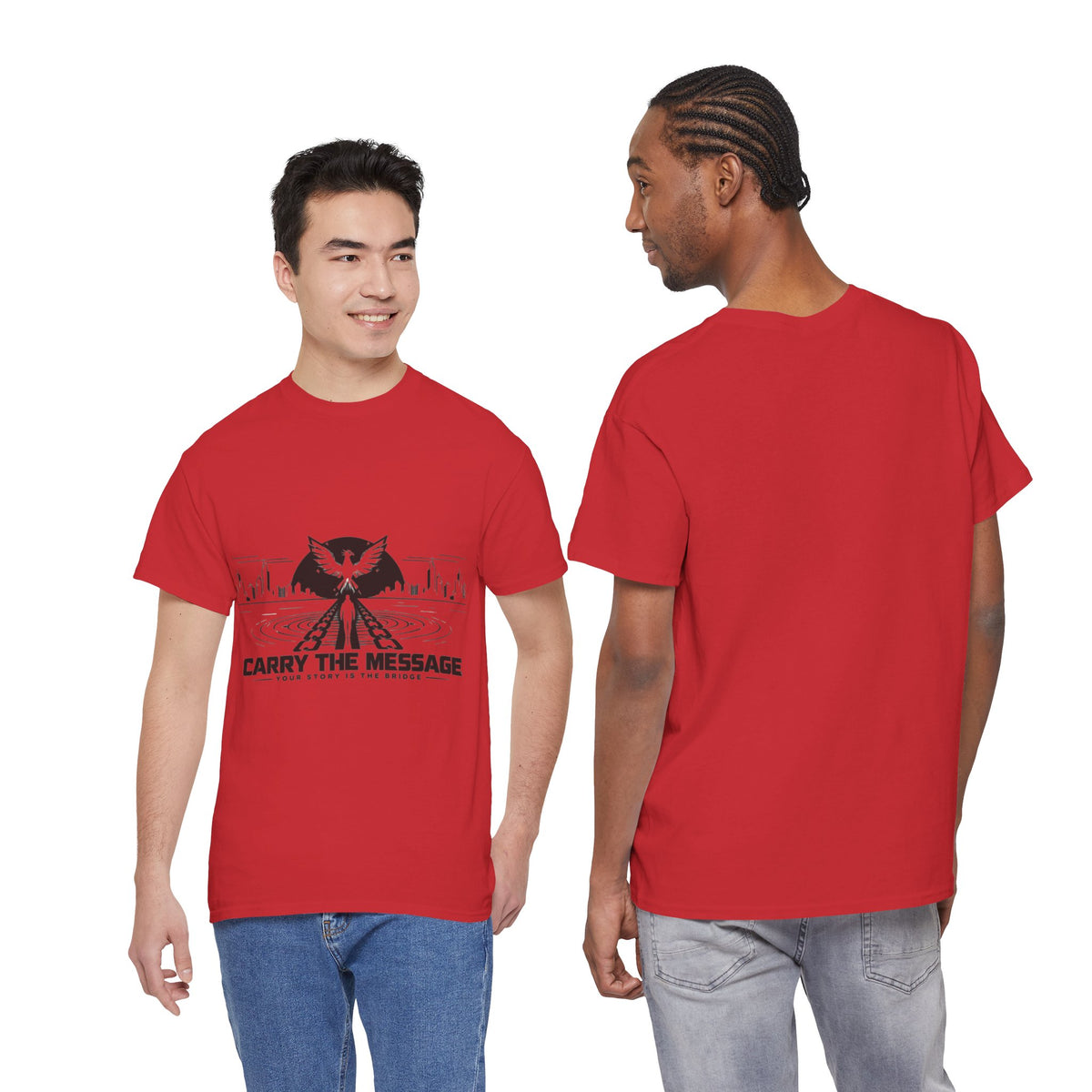 Carry The Message - Cotton T-Shirt
