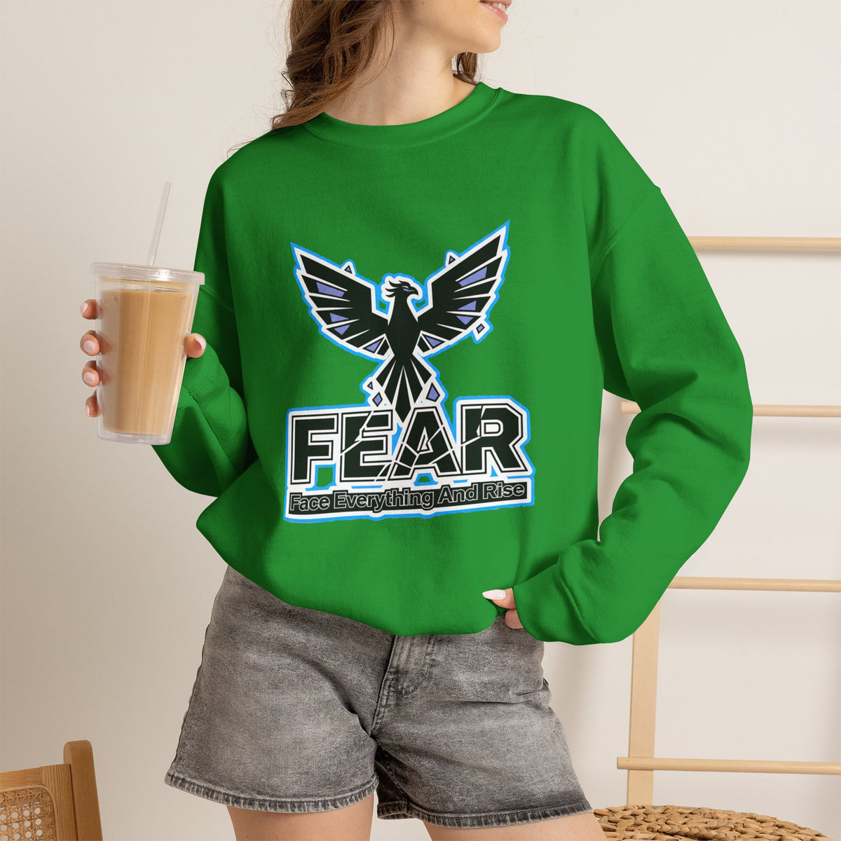 F.E.A.R. (Face Everything And Rise)- Crewneck Sweatshirt