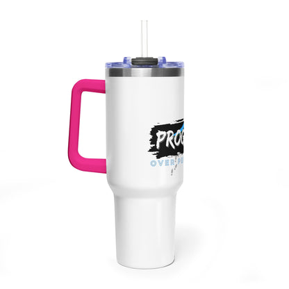 Progress Over Perfection 40oz Vacuum Tumbler