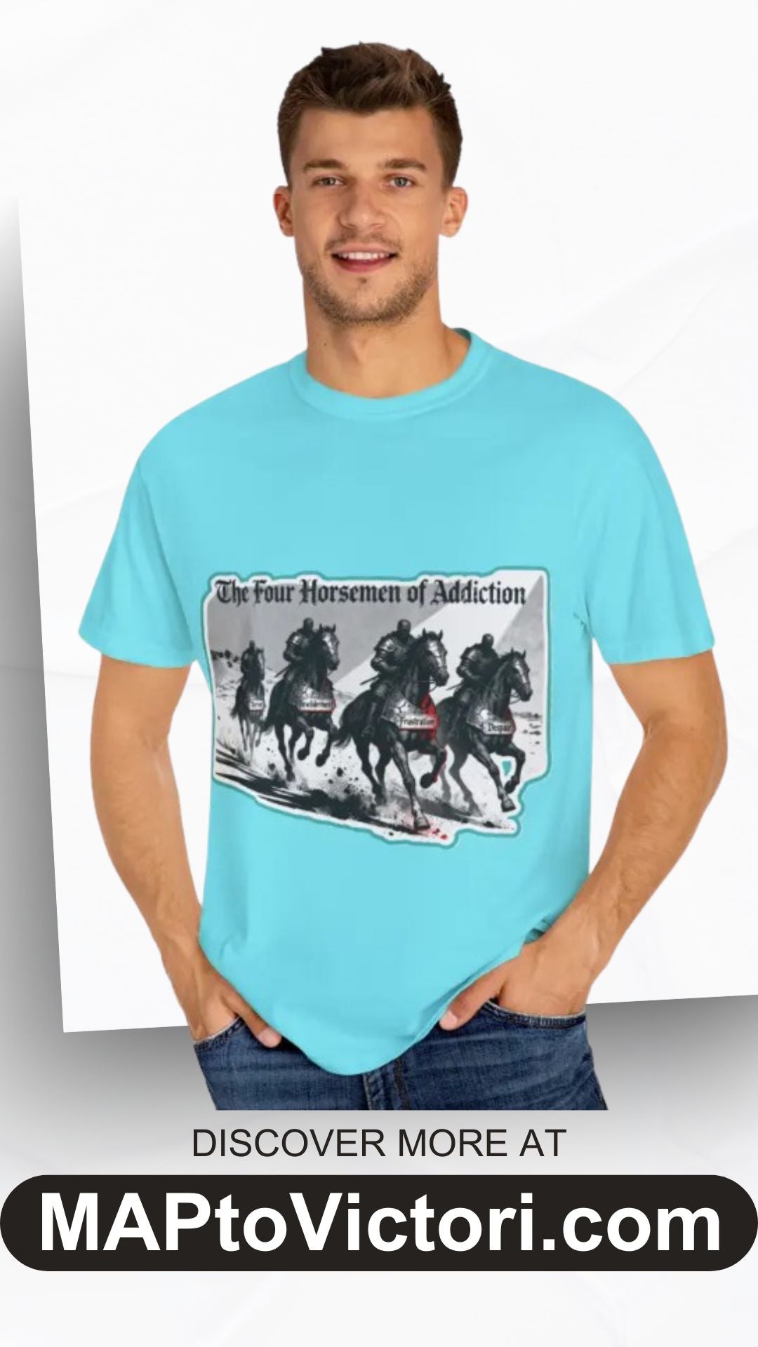 Four Horsemen of Addiction - T-shirt