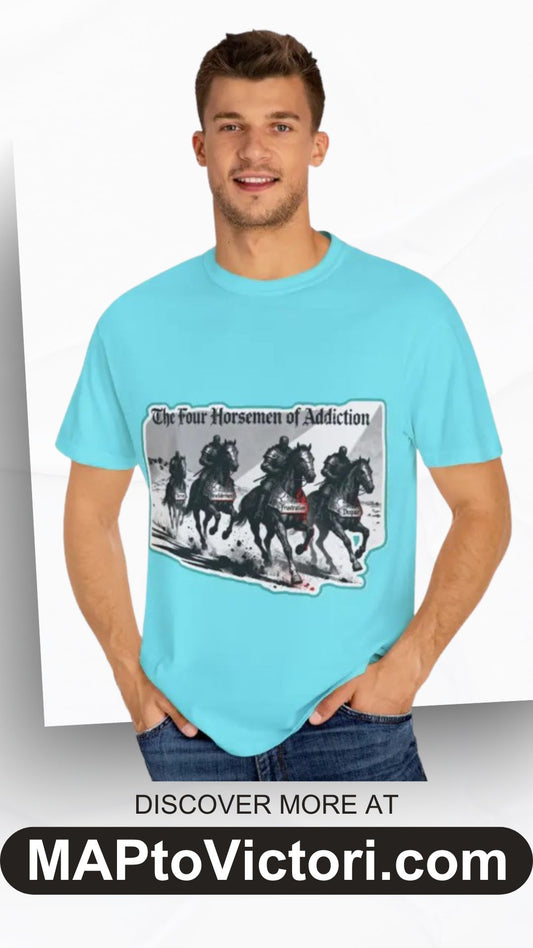 Four Horsemen of Addiction - T-shirt