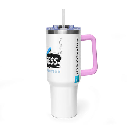 Progress Over Perfection 40oz Vacuum Tumbler