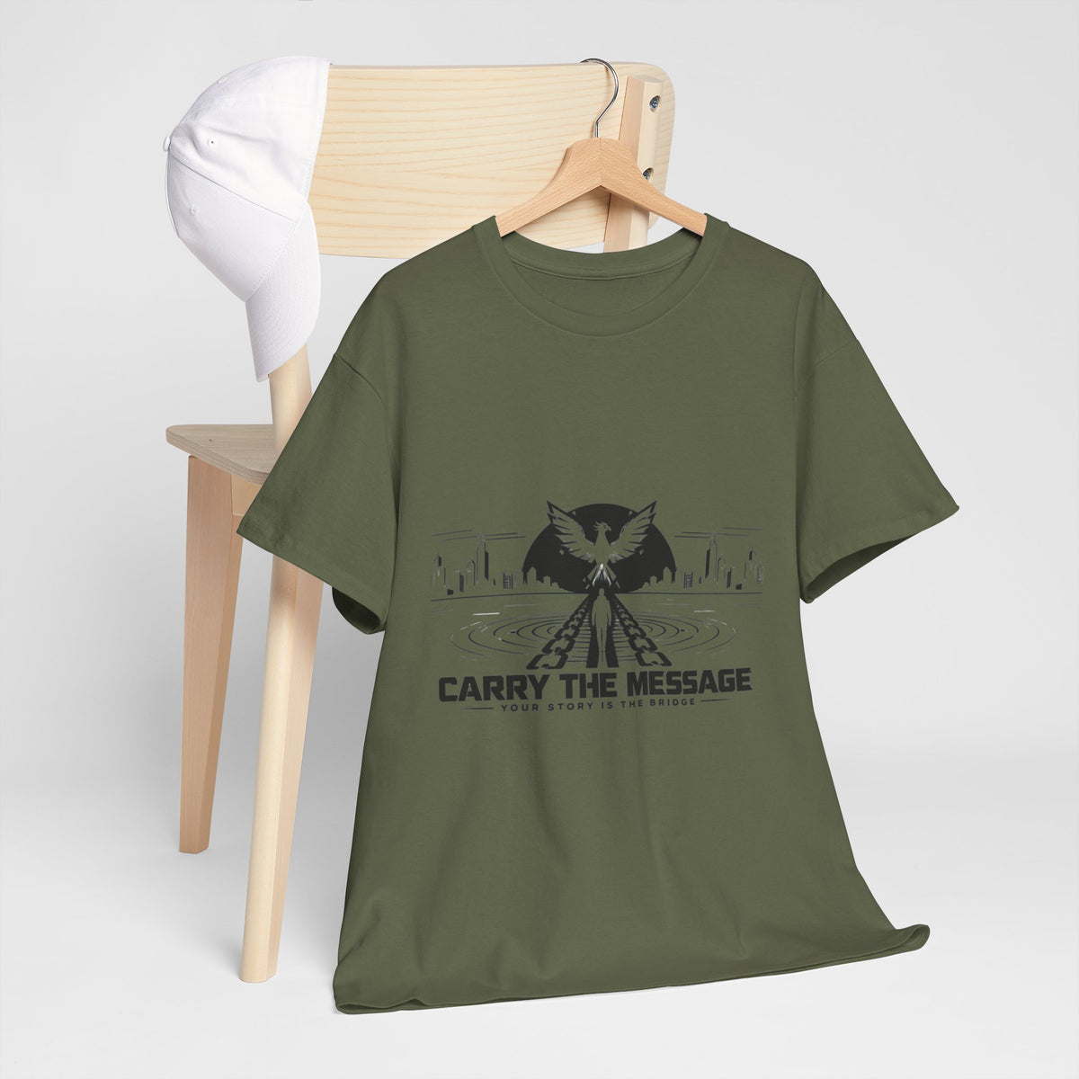 Carry The Message - Cotton T-Shirt