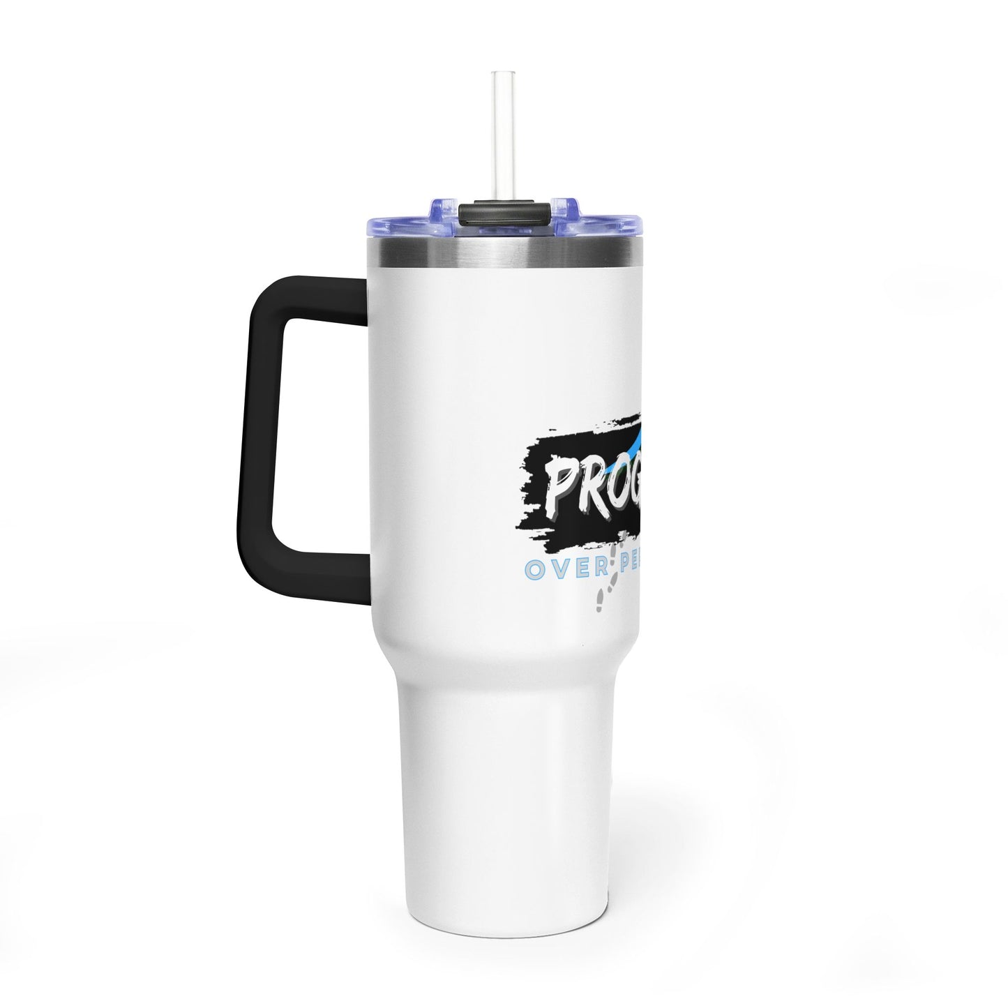 Progress Over Perfection 40oz Vacuum Tumbler