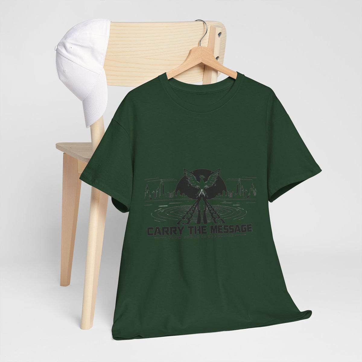 Carry The Message - Cotton T-Shirt