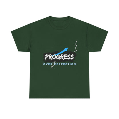 Progress Over Perfection - Cotton T-Shirt