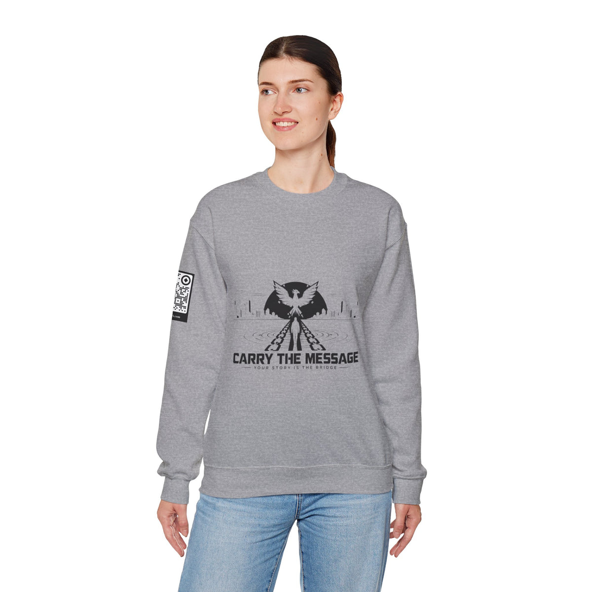 Carry The Message- Crewneck Sweatshirt