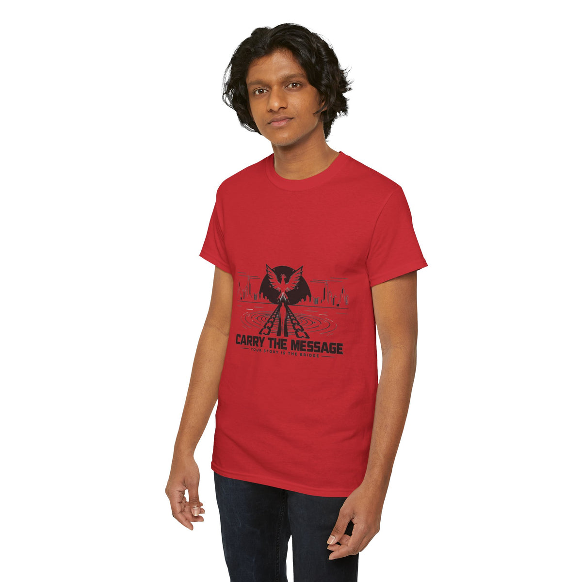 Carry The Message - Cotton T-Shirt