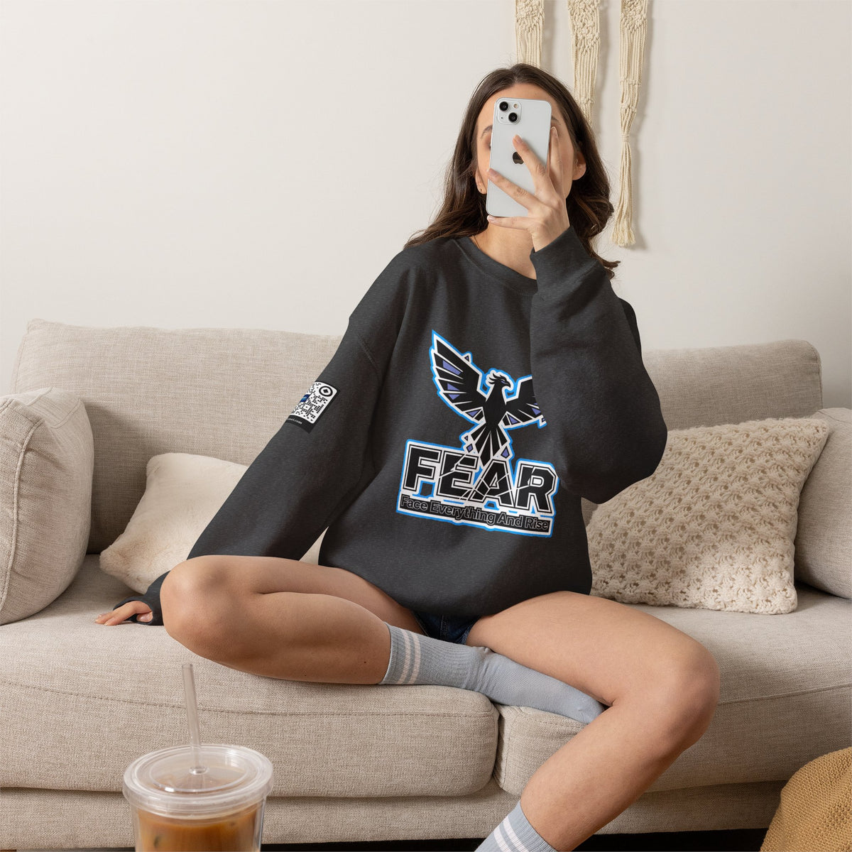 F.E.A.R. (Face Everything And Rise)- Crewneck Sweatshirt