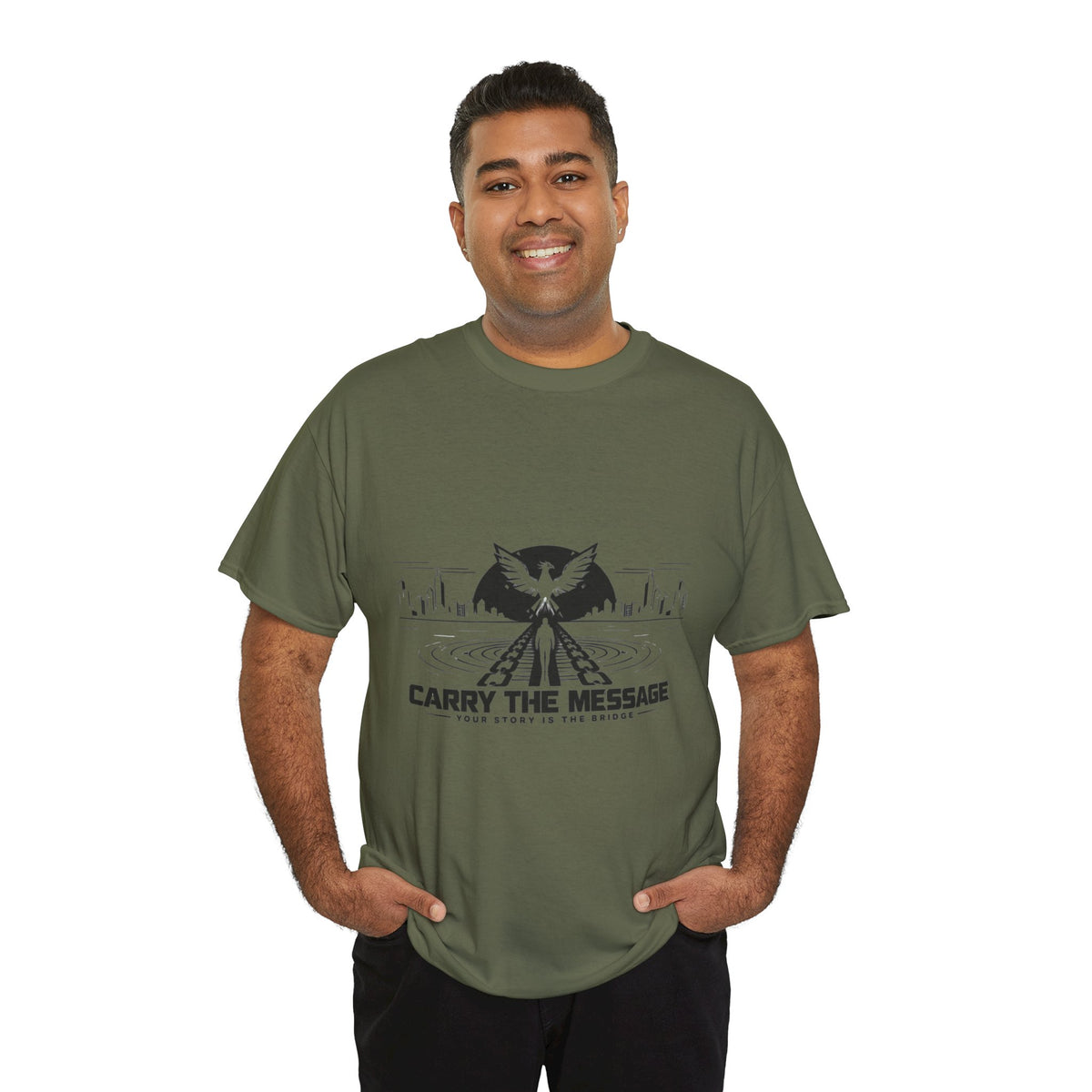 Carry The Message - Cotton T-Shirt