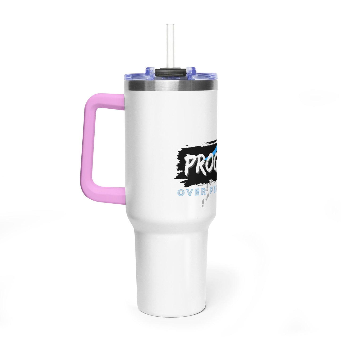 Progress Over Perfection 40oz Vacuum Tumbler