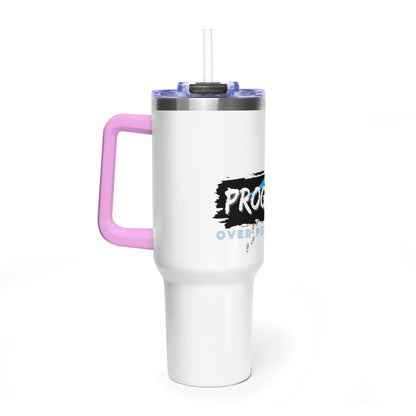 Progress Over Perfection 40oz Vacuum Tumbler