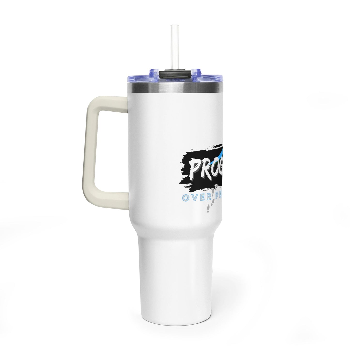 Progress Over Perfection 40oz Vacuum Tumbler
