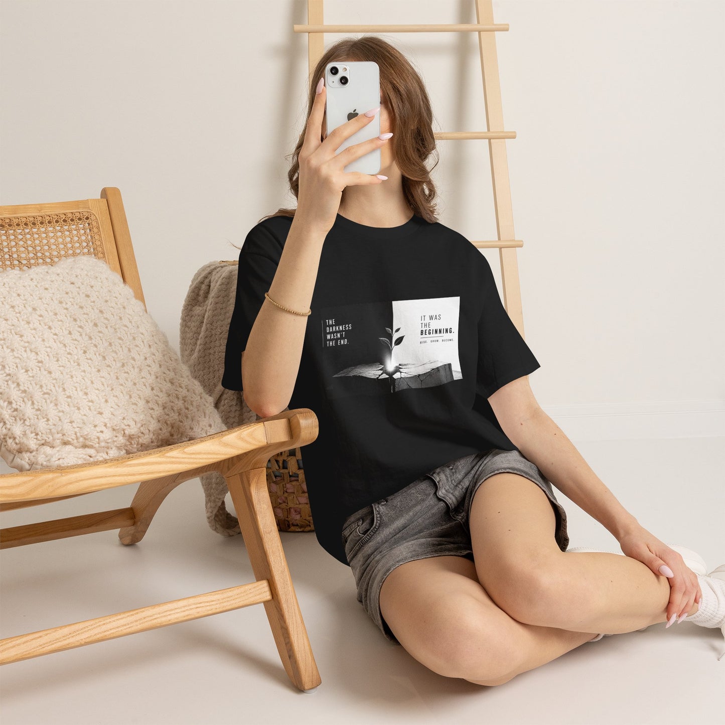 Just The Beginning - Cotton T-Shirt