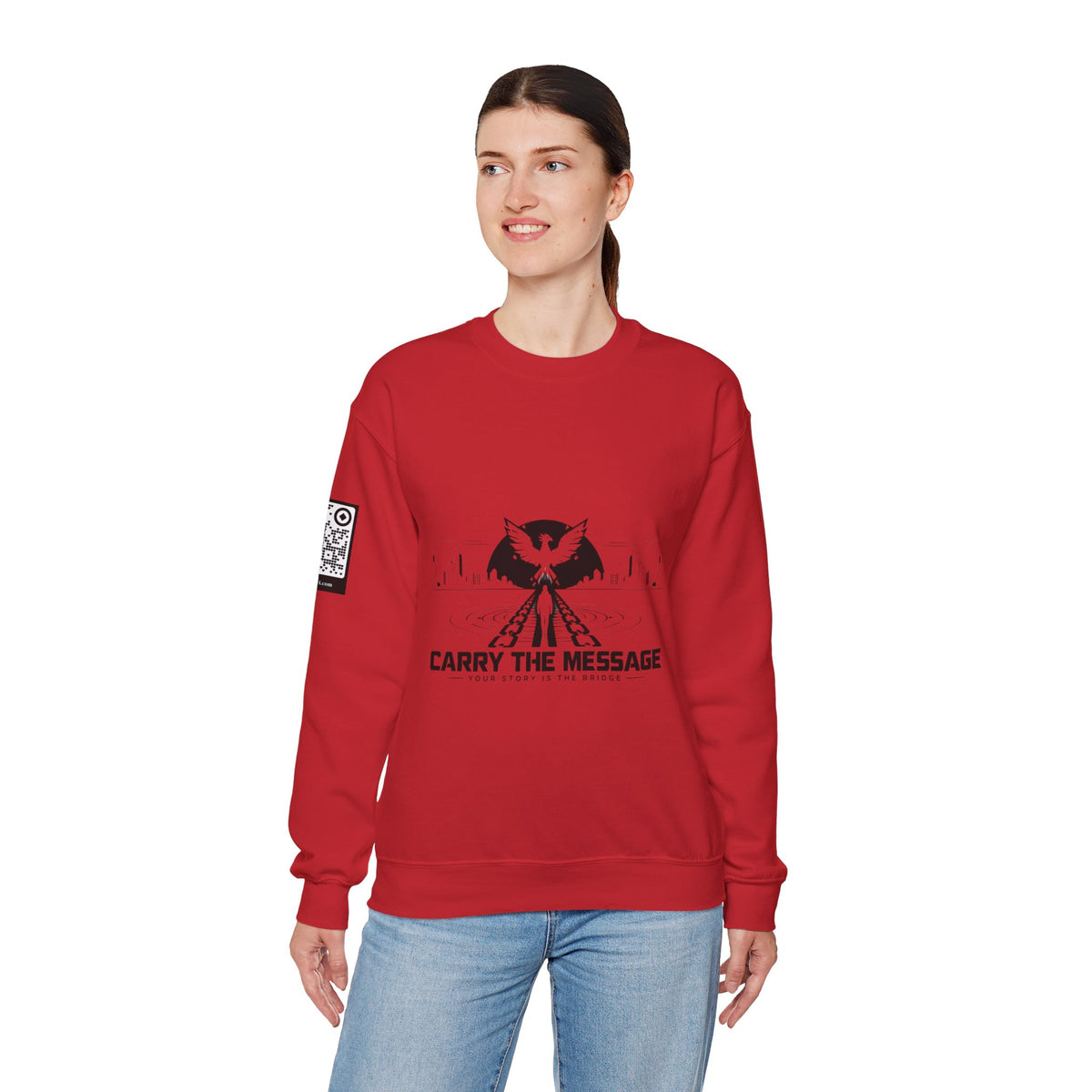 Carry The Message- Crewneck Sweatshirt