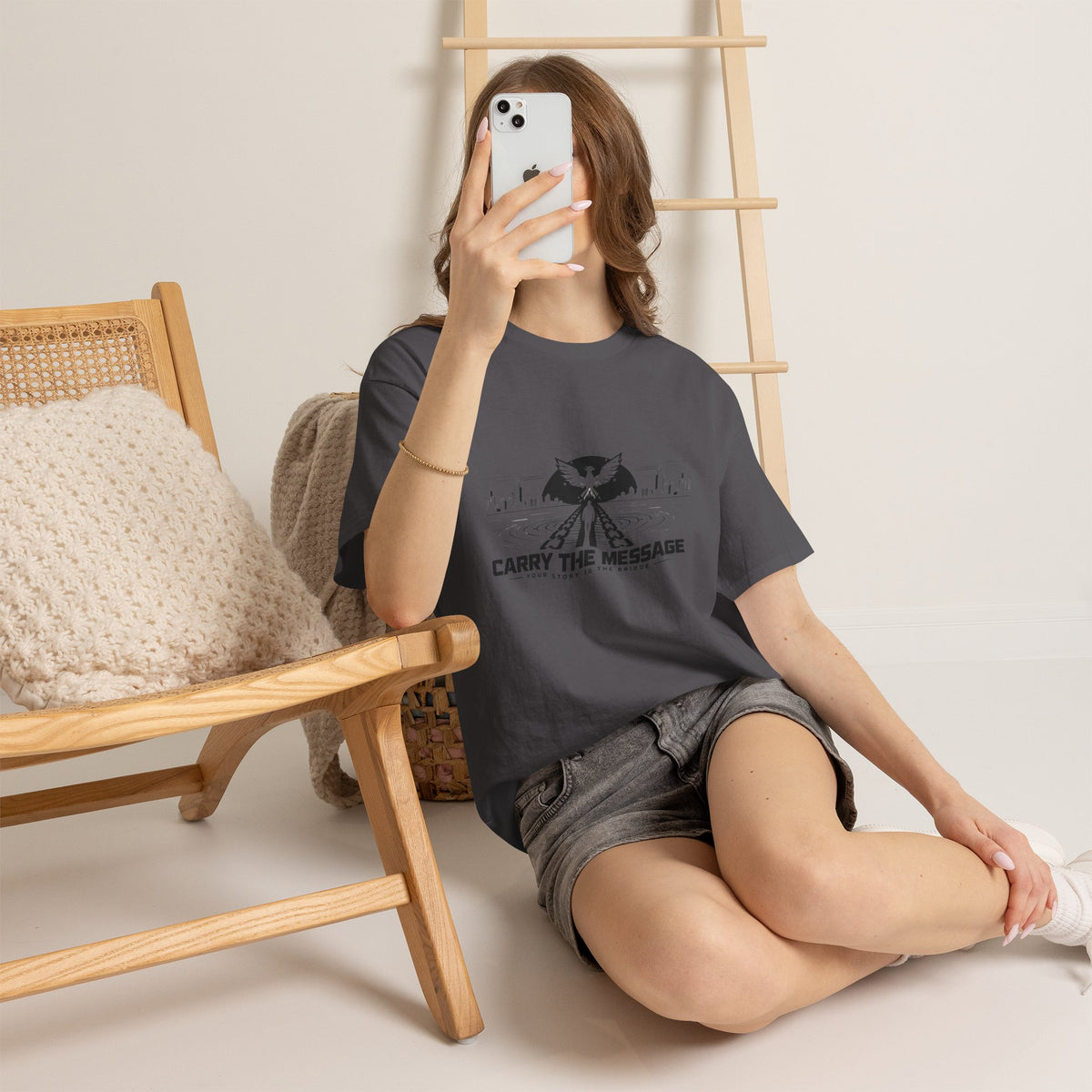 Carry The Message - Cotton T-Shirt
