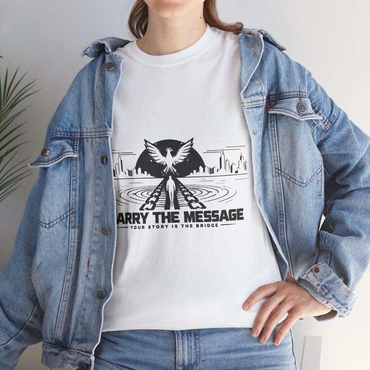 Carry The Message - Cotton T-Shirt