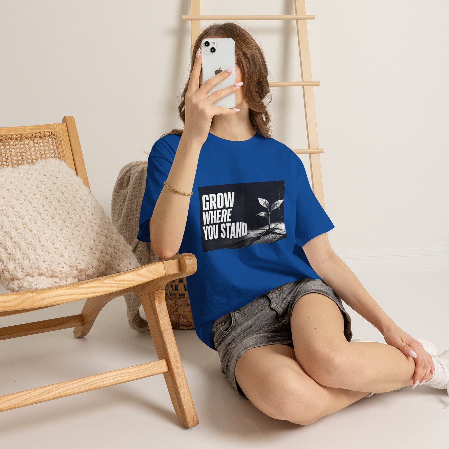 Grow Where You Stand - Cotton T-Shirt
