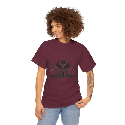 Carry The Message - Cotton T-Shirt